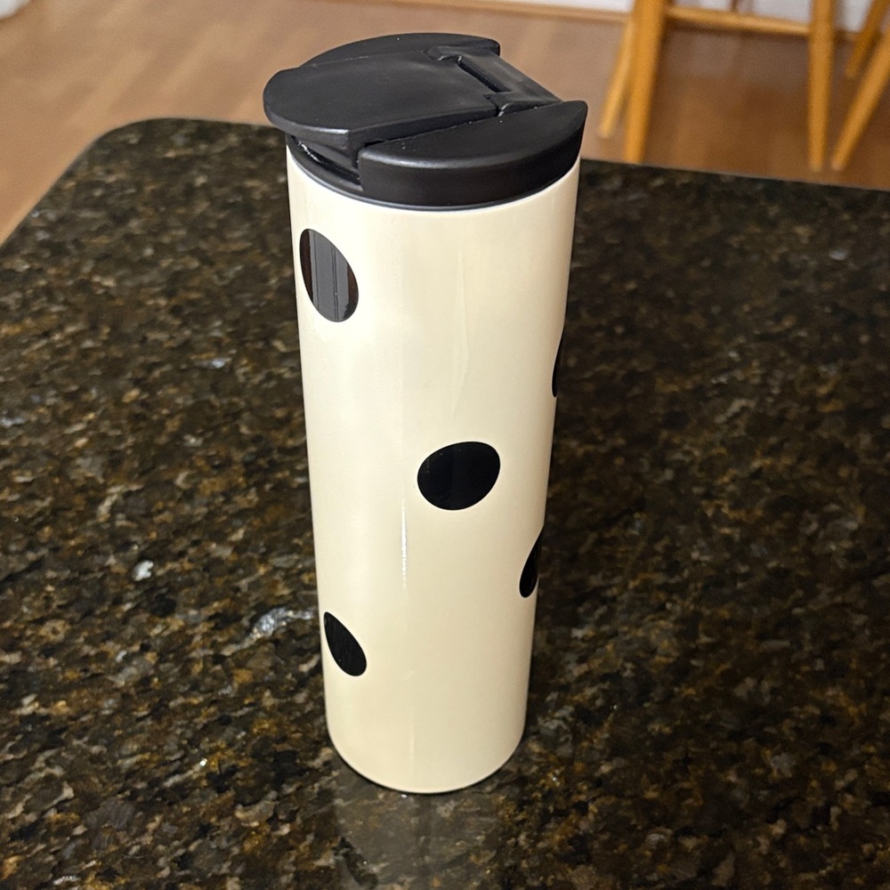 Kate Spade Polka Dot Travel Mug